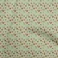 thumbnail image 1 of oneOone Tissu Popeline de Coton Vert Clair Matériel de Robe d'Automne Tissu Imprimé Tissu au Mètre 42 Pouces de Large, 1 of 4
