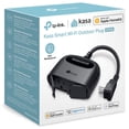 thumbnail image 1 of Kasa Apple HomeKit Outdoor Smart Plug, 2 Sockets, IP64 Weather Resistance for Outdoor String Lights, Compatible with Siri, Alexa & Google Home, Long, 1 of 10