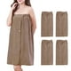 thumbnail image 1 of Conjunto de Toalla Envolvente, Bata de Baño Suave y Ajustable, Ligera y Cómoda, Ideal para Usar En El Gimnasio, Viajes o En Casa, Regalo Ideal para Mujeres., 1 of 7
