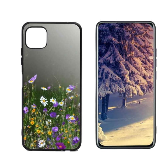 Wild-Flowers-398 Phone Case, Degined for Boost Mobile Celero 5G Case Men Women, Flexible Silicone Shockproof Case for Boost Mobile Celero 5G