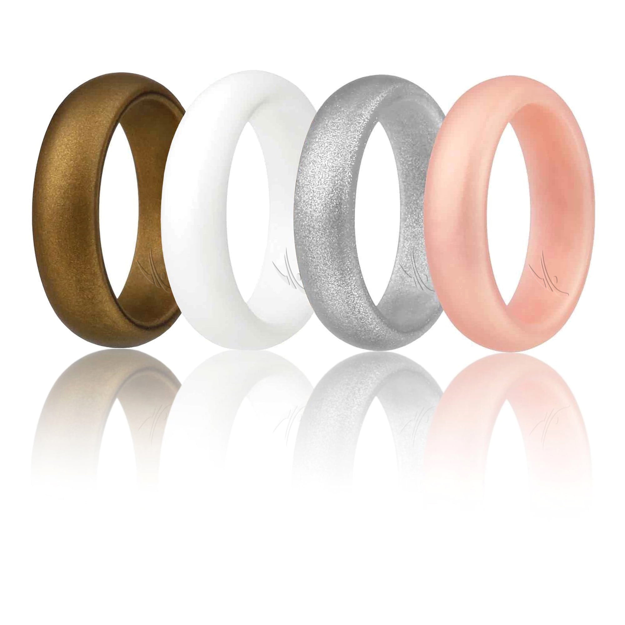 ASR 8MM/6MM Men and Ladies Wedding Band Ring Set Blue/RED Flexible Silicon Rubber ACTIVE SILICON RINGS ASR 8MM/6MM Men and Ladies Wedding Band Ring Set Blue/RED Flexible Silicon Rubber ACTIVE SILICON RINGS