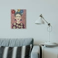 thumbnail image 2 of Stupell Industries Frida Fashion Designer Pattern Painting Pink Canvas Wall Art by Regina Moore, 2 of 5
