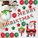 thumbnail image 5 of Globos navideños inflables 2025 de pie, Papá Noel, muñeco de nieve, juego de globos de papel de aluminio, suministros de decoración, decoración de Año Nuevo, 5 of 5