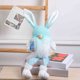 thumbnail image 1 of Puntoco Muñeca De Pascua Azul, Decoración Del Hogar., 1 of 3