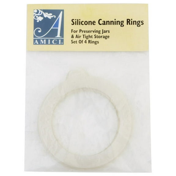 1 Pc, Harold Import Regular Mouth Canning Rings 4 Pk