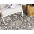 thumbnail image 5 of Rugs.com Oregon Collection Rug – 8 Ft Square Gray Low-Pile Rug Perfect For Living Rooms, Kitchens, Entryways, 5 of 9