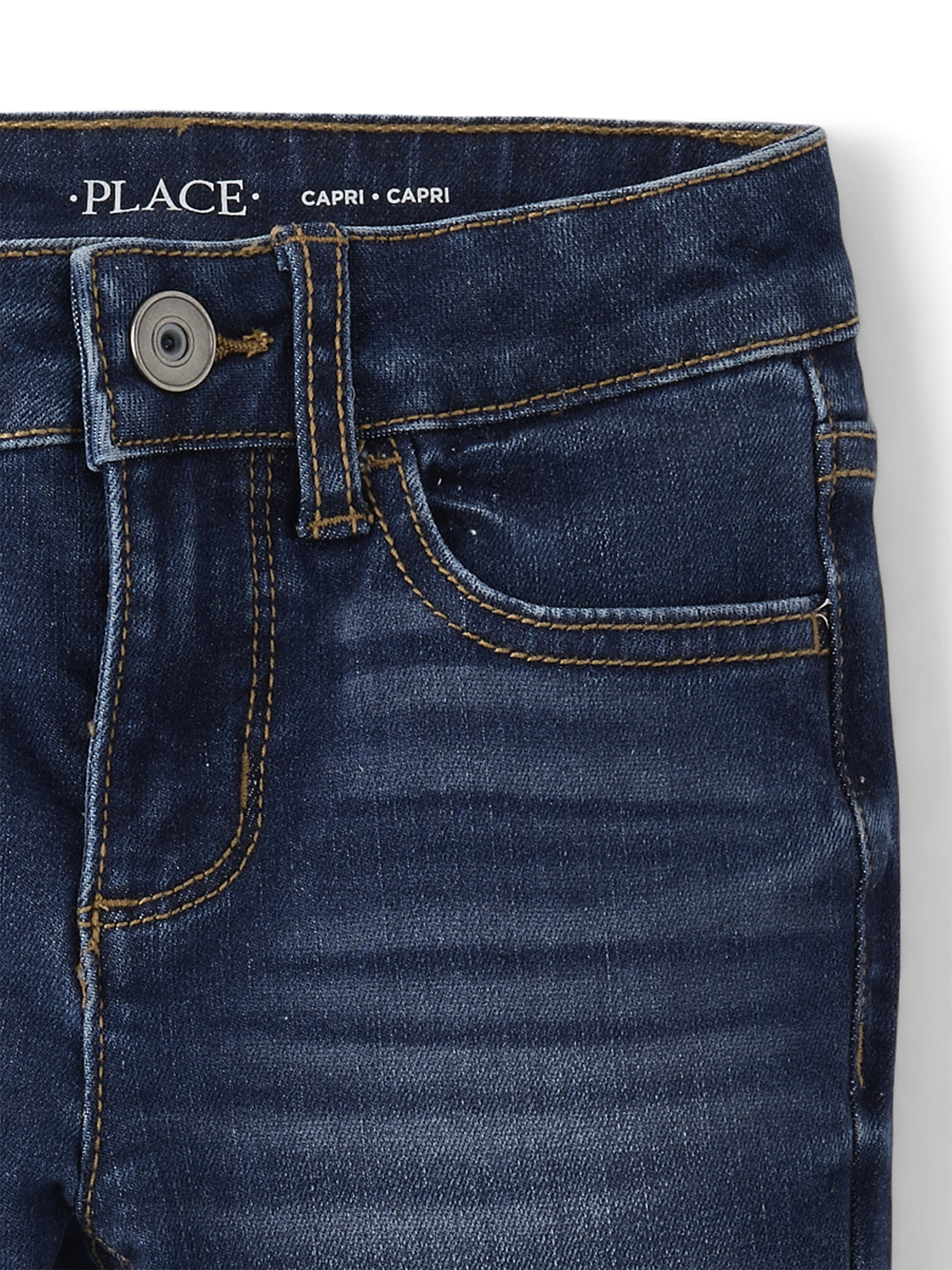 The Children's Place Girls Straight Fit Capri Jeans, Sizes 4-16