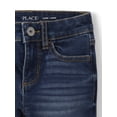 thumbnail image 3 of The Children's Place Girls Straight Fit Capri Jeans, Sizes 4-16, 3 of 4