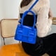 thumbnail image 5 of Bolsa Moda Mini Cambridge Messenger Bag Hebilla grande PU Bolsos de mujer (Azul) JShteea Para Estrenar, 5 of 9