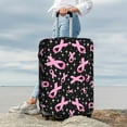 thumbnail image 3 of Lsque Breast Cancer Awareness (2) Printed Luggage Cover, Travel Luggage Protector,Scratch and Dirt Resistant, Fits 18-32 Inch Luggage - Small, 3 of 9