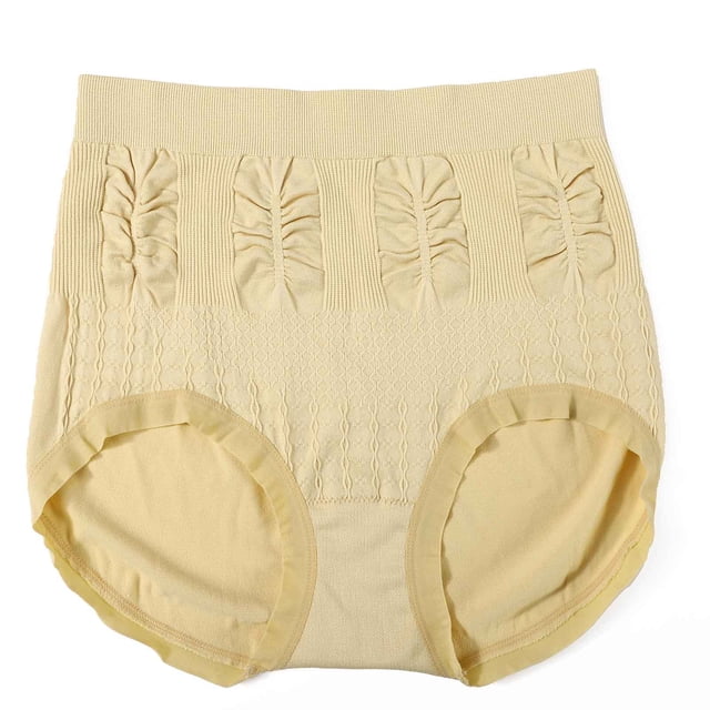Timegard Womens Panties Lace High Waist Stretch Ruched Breathable Comfy Briefs Cute No Show Underwear