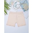 thumbnail image 5 of iiniim 6 Pack Girls Lace Dance Safety Shorts Active Bike Shorts Under Dress Undershorts 2-16 Nude 9-10, 5 of 7