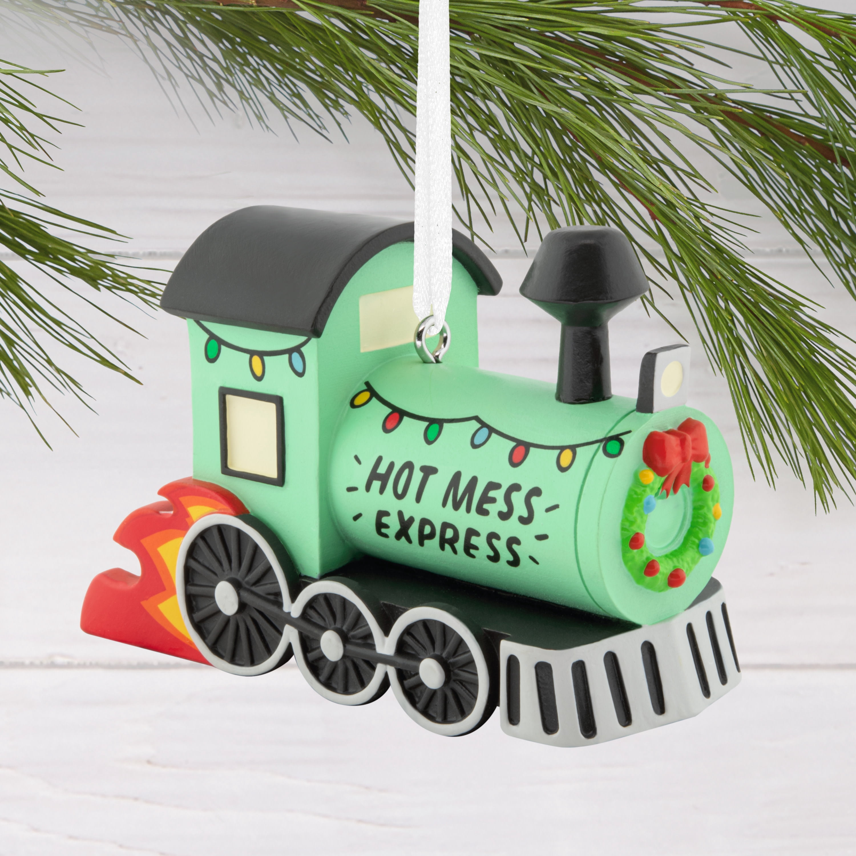 Hallmark Christmas Ornament (Hot Mess Express), 1 Count