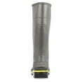 thumbnail image 3 of Servus Pro 15" PVC Chemical-Resistant Steel Toe Men's Work Boots, Gray, Yellow & Black (75101), 3 of 6