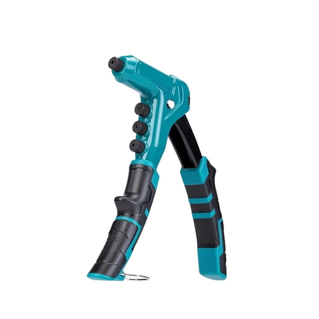 Pistolet à Rivets à une Main, Ensemble de Pistolets à Rivets Pop, Riveteuse Manuelle Professionnelle avec 200 Rivets pour Métal, Plus Utile et Sûr