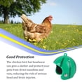 thumbnail image 3 of Billuyoard Casco Suministros para mascotas Sombrero Shell Headwear Sombreros duros Disfraces ajustables Cabeza protectora Aves de corral Pollo Type3 NO3, 3 of 6