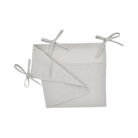 

nsendm Baby Nursery Hanging Crib Descr Pocket Organizer Storage Solid Bag Bedside Toys Baby Care If Lovey Grey One Size