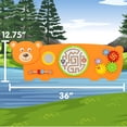 thumbnail image 2 of Learning Advantage Bear Activity Wall Panel - 18m+ - Toddler Activity Center, 2 of 3