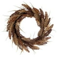 thumbnail image 1 of Vickerman EF214520 20 in. Corn Wreath, Brown & Ivory, 1 of 1