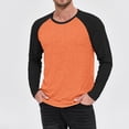 thumbnail image 2 of Mlzmgr Mens Long Sleeve Shirts Crewneck Loose Fitted Casual Athletic Workout Running Tops, 2 of 5
