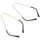 thumbnail image 2 of 2 pares de patillas de repuesto para gafas de moda, gafas de sol, patillas de metal, 2 of 7