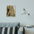 thumbnail image 2 of The Stupell Home Decor Collection Elephant Family Mother with Child Wood Wall Art, 2 of 6