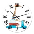 thumbnail image 2 of Designart 1 in Quartz Wall Clock, 2 of 5