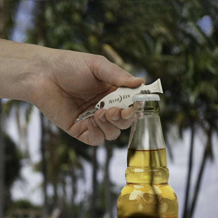 Nite Ize DoohicKey FishKey Key Tool Fish-Shaped Multi Tool with