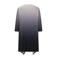 thumbnail image 4 of wmjolc Womens Cardigans Casual Long Sleeve Open Front Lightweight Cardigan Irregular Hem Soft Duster Jackets with Pockets Big Discounts, 4 of 5