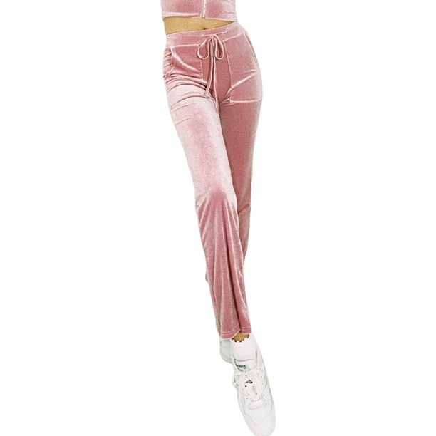 Lucakuins Mujeres Zip Up Hoodie Casual Color sólido Terciopelo Manga larga Sudadera / Pantalones de chándal con cordón con bolsillos Lucakuins moda