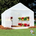 thumbnail image 2 of Greenhouse Cover Kit - 126"L x 115"W - Rip-Stop Polyethylene Cover for Greenhouse Frame-Length:148, 2 of 7