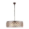 thumbnail image 1 of Elegant Lighting Madison 32" 8 Light Royal Crystal Pendant Lamp, 1 of 1