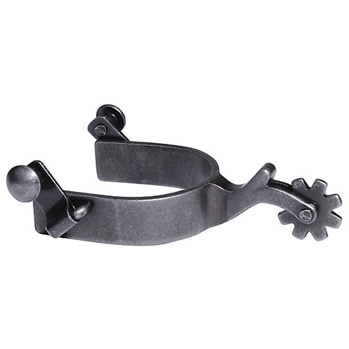 Professionals Choice Youth Gunmetal 8pt Spurs