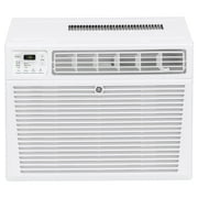 Angle View: GE® 8,000 BTU 115-Volt Window Air Conditioner with WiFi and Eco Mode for Medium Rooms, White, AEG08LZ