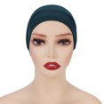 thumbnail image 1 of Gorra cilíndrica monocromática modal, gorra de base, gorra de cuello de mujer de algodón mercerizado de alta elasticidad, 1 of 6