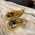 thumbnail image 3 of Bolso Mano Acrílico para Mujer Hombro Con Forma Noche (dorado), 3 of 9