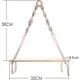 thumbnail image 4 of Estante Colgante de Pared, Estantes Boho con Estante de Madera, Estante de Macramé Hecho una Mano de 4 Piezas para Colgar Plantas y Decoración, 4 of 5