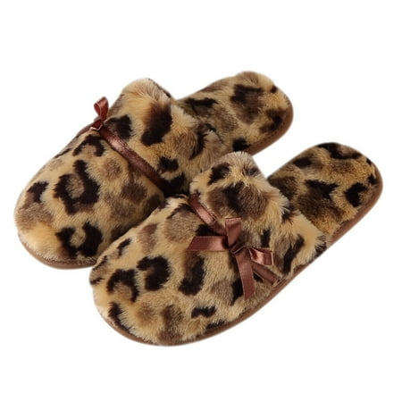 

1 Pair of Winter Slipper Household Woman Slippers Indoor Shoes for Female