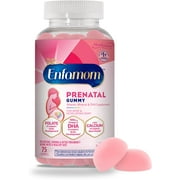 Enfamom Prenatal Gummy Vitamins, Omega-3 DHA + Folate + Calcium Supplement for Pregnant and Lactating Women from Enfamil, 75 Gummies
