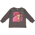 thumbnail image 3 of Inktastic Pink Sloth 2nd Birthday Girls Long Sleeve Toddler T-Shirt, 3 of 5