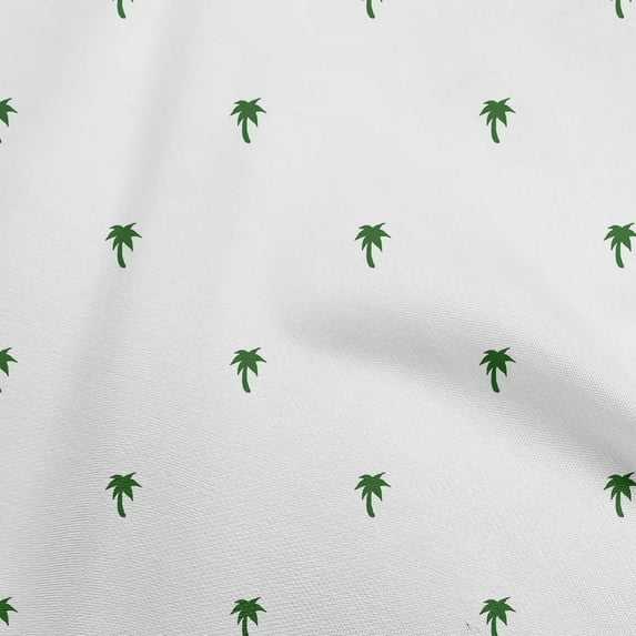 oneOone Cotton Poplin Green Fabric Asian Block Sewing Fabric By The Yard Printed Diy Clothing Sewing Supplies 42 Inch Wide