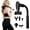 Black, variant on Self Back Massager for Deep Tissue,Hard-to-Reach Areas,9 Modes-9 Adjustable Intensities,Massage Gun with Extension Handle,for Muscle Neck Shoulders Waist Legs,Post-Workout Recovery (Silver)