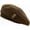 Brown, variant on Women Y2K Bear Beret Hat Wool Painter Korean Retro Vintage Preppy Newsboy Cap Kawaii Cute Aesthetic Light Academia