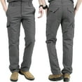 thumbnail image 3 of CNKOO Men Work Multi-Pockets Cargo Pants Climbing Hiking Quick Dry for Outdoor Summer(Gray M), 3 of 3