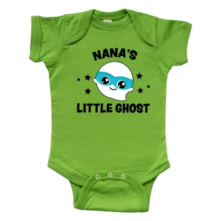 

Inktastic Cute Nana s Little Ghost with Stars Gift Baby Boy or Baby Girl Bodysuit