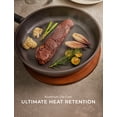 thumbnail image 4 of Cuckoo Nonstick Cookware – Fry Pan Induction Compatible CFP-B2810HGB, 4 of 8
