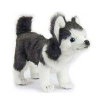 Handcrafted Cuddlers Set of 4 Handcrafted Husky Pup Stuffed Animals 11"