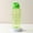 Fluorescent Green, variant on 8.6In Flip Lid Water Bottle Large Capacity Transparent PET Plastic with Sports Lanyard Perfect for Gym Outdoor Workout or Travel Leak Proof BPA Free Easy Carry,Yellow