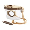 thumbnail image 3 of Butterfly Observation Box Compact Exploration Tool Plants Growth Observation Box Brown, 3 of 6