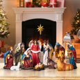 thumbnail image 1 of Juego de Nacimiento BESBLEE de 15 cm, 12 Piezas, Resina Pintada a Mano, 1 of 7